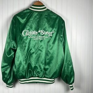 Vtg 80’ “Carnaby Street N.Y. Eating & drinking” bomber Jacket